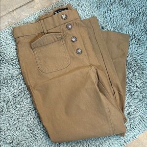 Women’s Tan Stretchy Casual Pants
